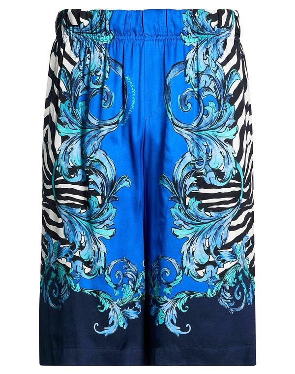 ヴェルサーチ メンズ ボトムス ハーフパンツ・ショーツ VERSACE JEANS COUTURE ショートパンツ＆バミューダパンツ Bright Blue ブルー