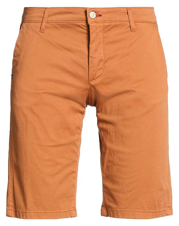 ダニエレ アレッサンドリー二 メンズ ボトムス ハーフパンツ・ショーツ DANIELE ALESSANDRINI HOMME ショートパンツ＆バミューダパンツ Brown ブラウン