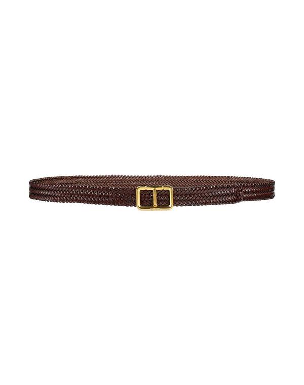 トム・ジェラルド・r・フォード メンズ 付属物 三尺帯 TOM FORD なめし革三尺帯 Chocolate Brown 赤銅色