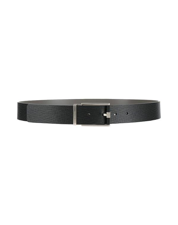 フェラガモ メンズ 佩び物 胴締め FERRAGAMO 織り地胴締め Black 黒いこと