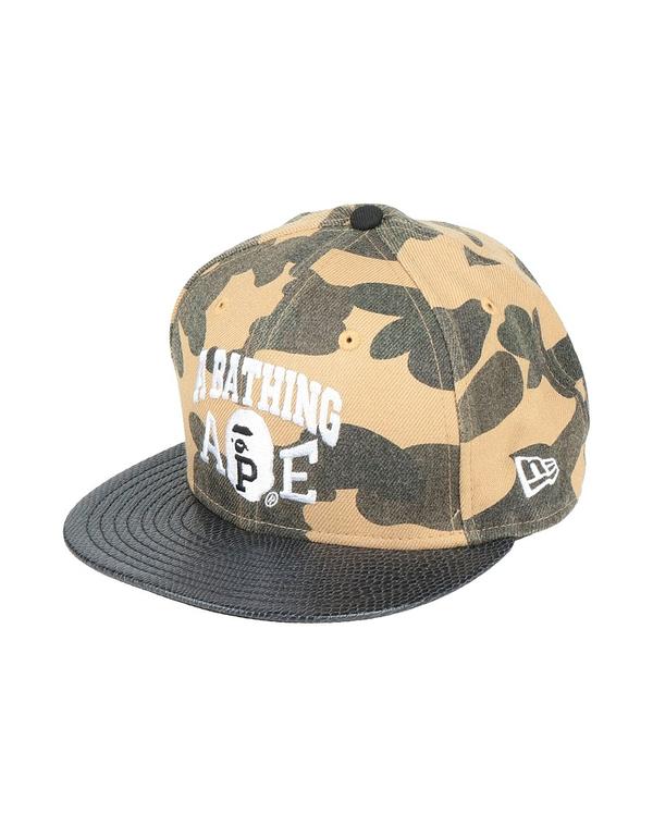 ア ベイシング エイプ メンズ アクセサリー 帽子 A BATHING APE 帽子 Sage Green グリーン｜ReVida 店