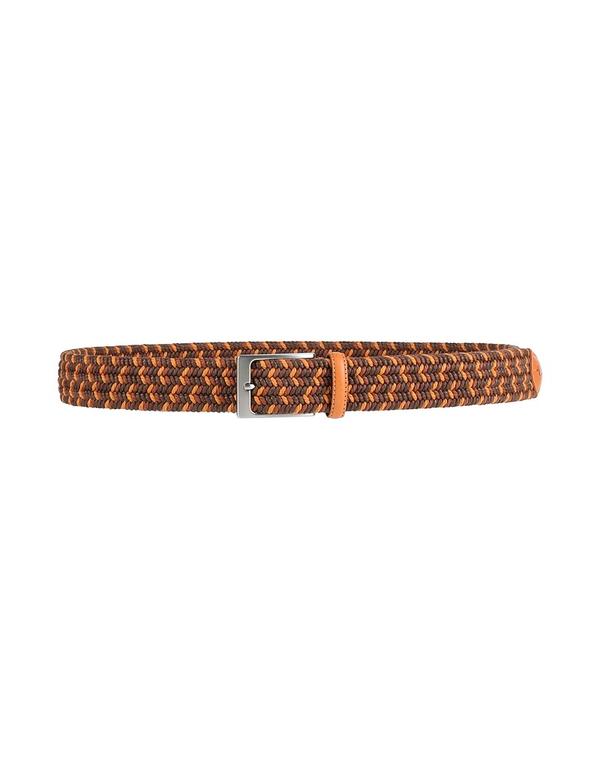 ハーモント & ブレイン メンズ アクセサリー ベルト HARMONT & BLAINE テキスタイルベルト Brown ブラウン
