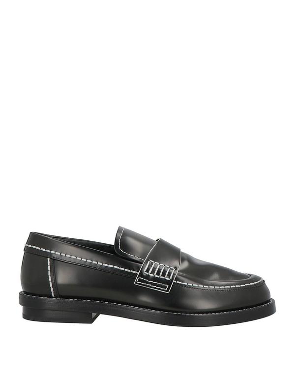 マックイーン メンズ シューズ スリッポン・ローファー MCQUEEN モカシン Black 黒いこと