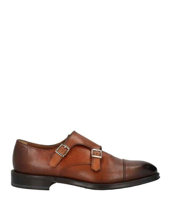 ドンカルズ メンズ シューズ スリッポン・ローファー DOUCAL'S モカシン Brown ブラウン