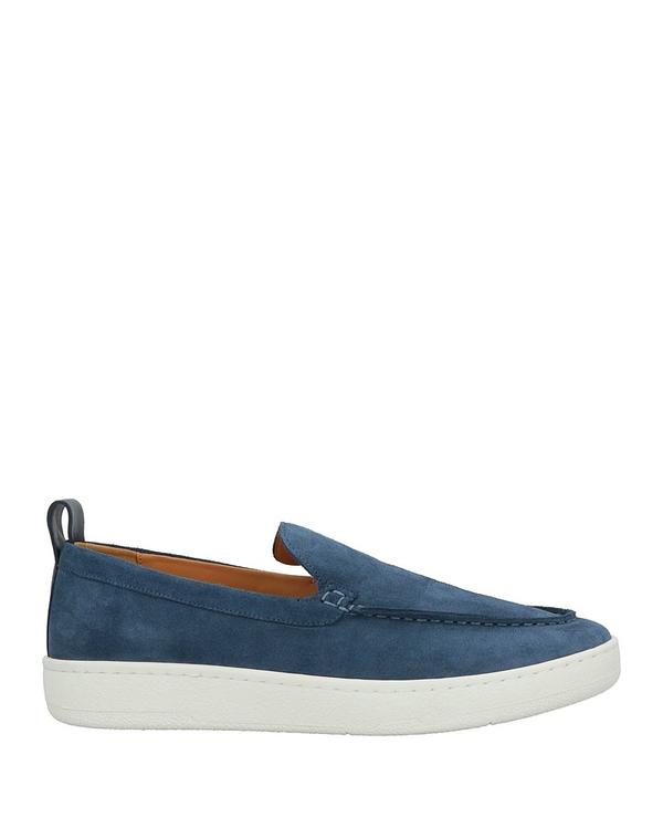 ランバン メンズ シューズ スリッポン・ローファー LANVIN モカシン Navy ネイビー