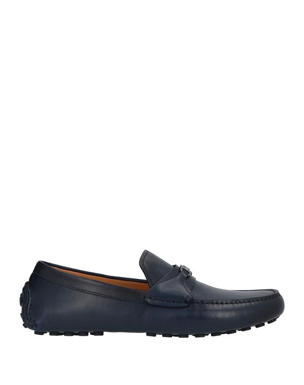フェラガモ メンズ シューズ スリッポン・ローファー FERRAGAMO モカシン Midnight Blue ブルー 114,900円