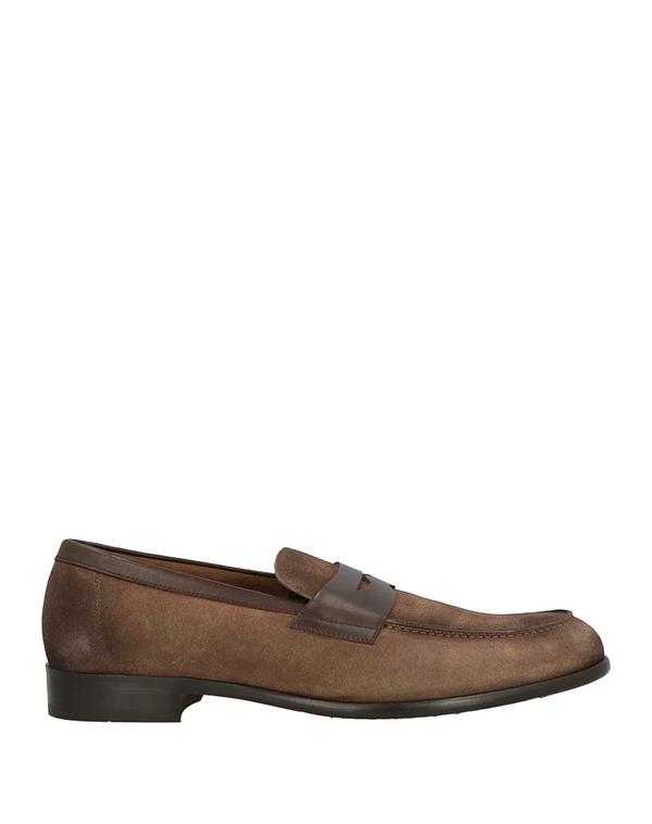 ドンカルズ メンズ シューズ スリッポン・ローファー DOUCAL\u0027S モカシン Light Brown 赤銅色