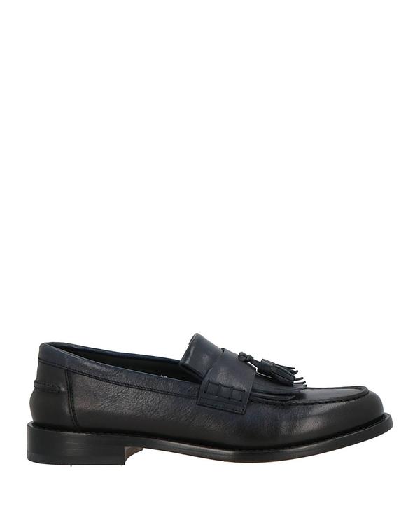 ドンカルズ メンズ シューズ スリッポン・ローファー DOUCAL\u0027S モカシン Midnight Blue 青色