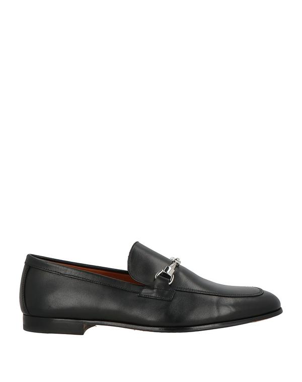 ドンカルズ メンズ シューズ スリッポン・ローファー DOUCAL\u0027S モカシン Black 黒いこと