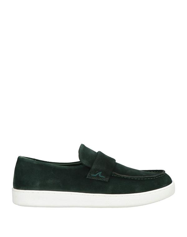 ポールアンドシャーク メンズ シューズ スリッポン・ローファー PAUL \u0026 SHARK モカシン Dark Green 緑であること
