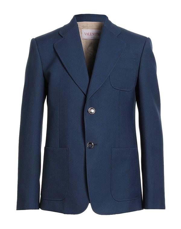 ヴァレンティノ メンズ アウター ジャケット・ブルゾン VALENTINO GARAVANI テーラードジャケット Navy ネイビー｜ReVida 店