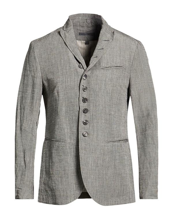 ジョンバルベイトス メンズ アウター ジャケット・ブルゾン JOHN VARVATOS テーラードジャケット Gray グレー 117,900円
