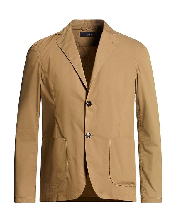 ラルディーニ メンズ アウター ジャケット・ブルゾン LARDINI テーラードジャケット Khaki カーキ