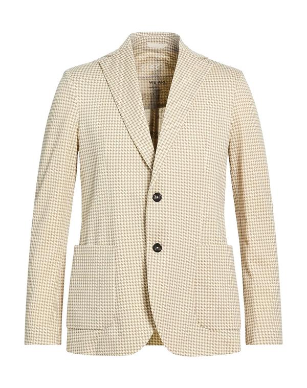 チルコロ 1901 メンズ アウター ジャケット・ブルゾン CIRCOLO 1901 テーラードジャケット Beige ベージュ｜ReVida 店