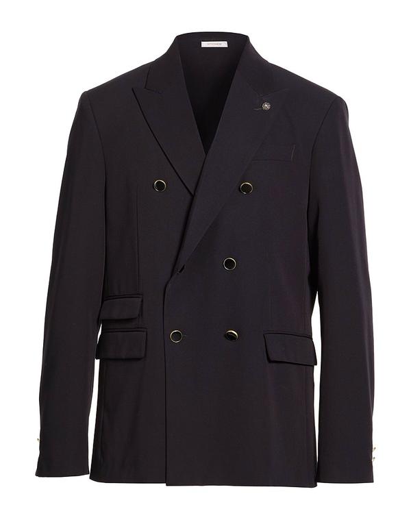 オフィシナ 36 メンズ アウター ジャケット・ブルゾン OFFICINA 36 テーラードジャケット Midnight Blue ブルー