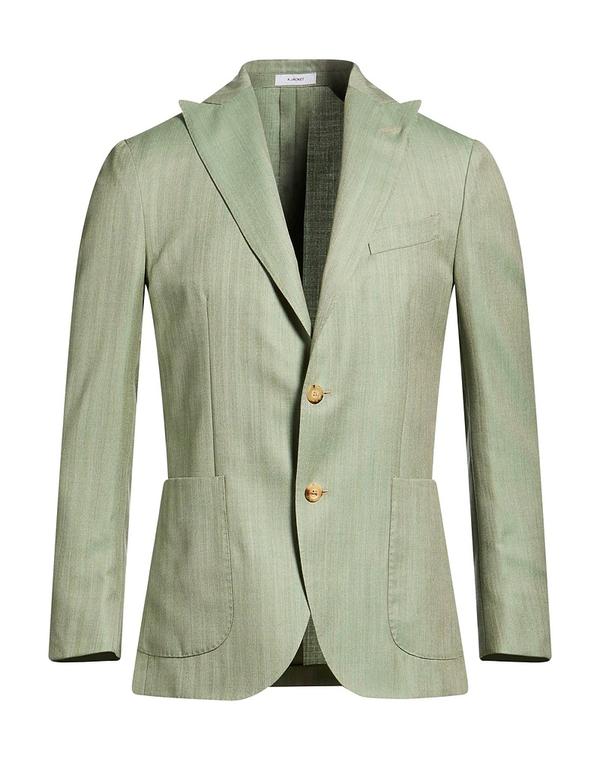 ボリオリ メンズ アウター ジャケット・ブルゾン BOGLIOLI テーラードジャケット Sage Green グリーン｜ReVida 店