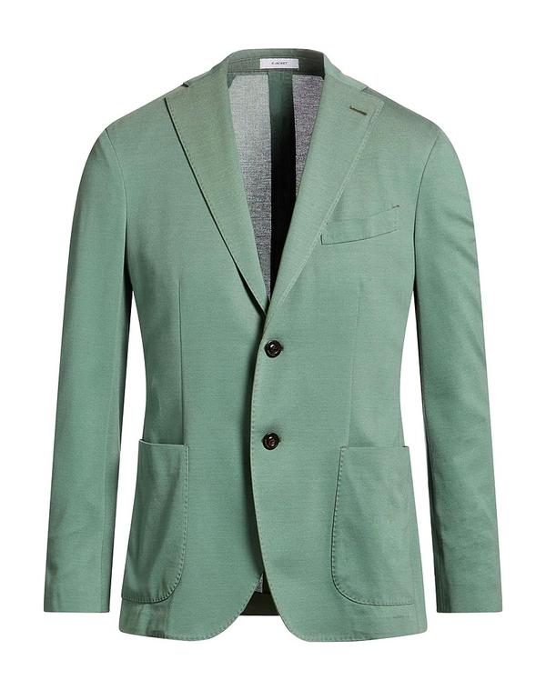 ボリオリ メンズ アウター ジャケット・ブルゾン BOGLIOLI テーラードジャケット Sage Green グリーン