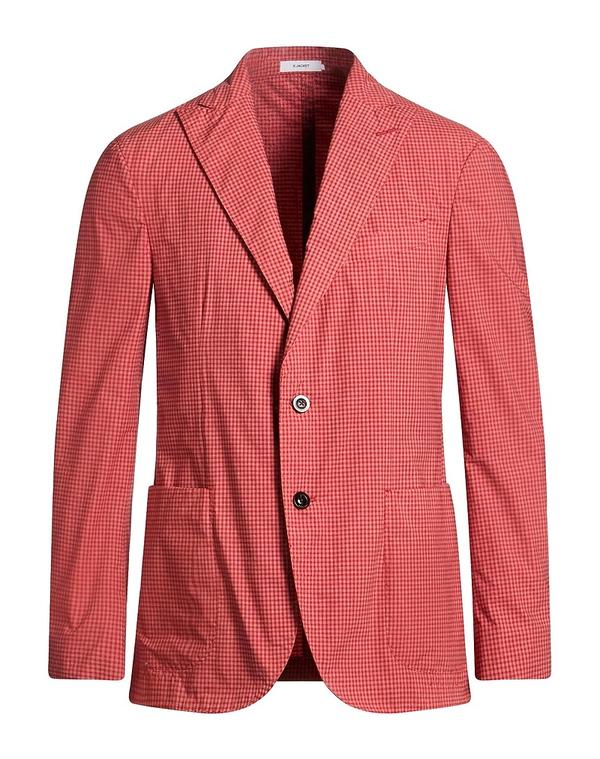 ボリオリ メンズ アウター ジャケット・ブルゾン BOGLIOLI テーラードジャケット Salmon Pink ピンク｜ReVida 店