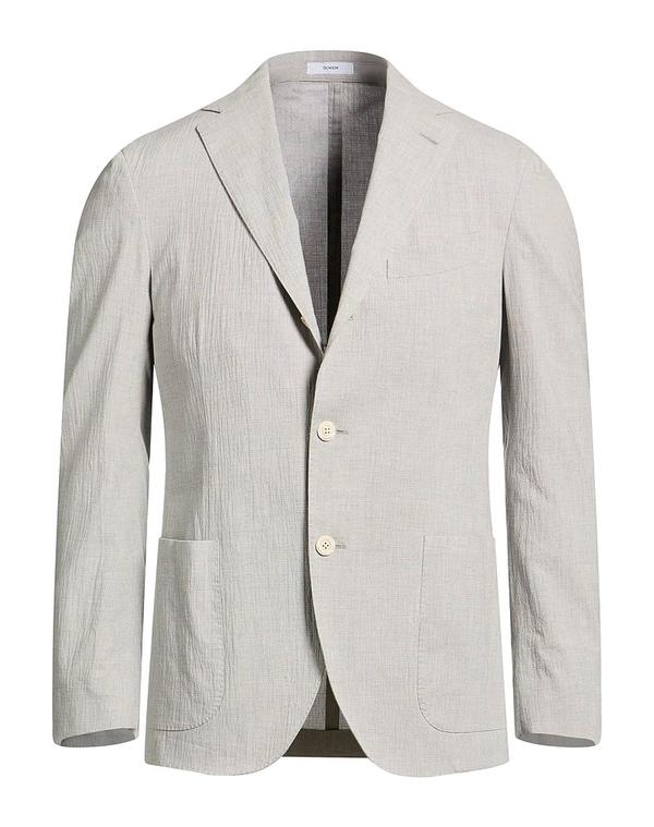 ボリオリ メンズ アウター ジャケット・ブルゾン BOGLIOLI テーラードジャケット Light Gray グレー