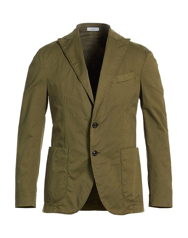 ボリオリ メンズ アウター ジャケット・ブルゾン BOGLIOLI テーラードジャケット Khaki カーキ
