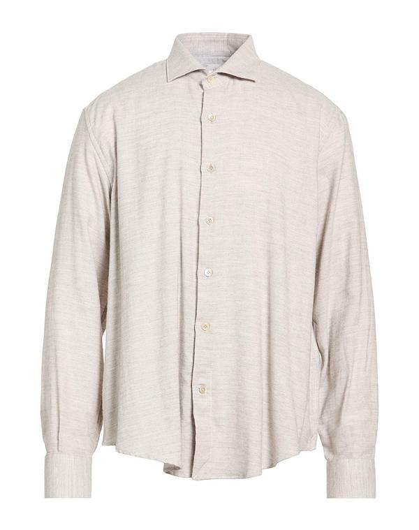 イレブンティ メンズ トップス シャツ ELEVENTY 無地シャツ Light Gray グレー