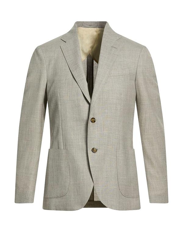 ラルディーニ メンズ アウター ジャケット・ブルゾン LARDINI テーラードジャケット Light Gray グレー