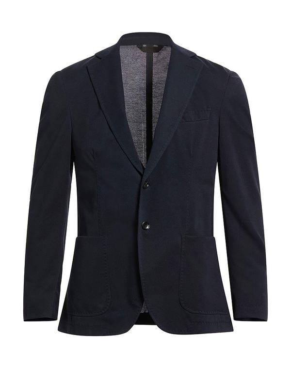 パオローニ メンズ アウター ジャケット・ブルゾン PAOLONI テーラードジャケット Midnight Blue ブルー｜ReVida 店