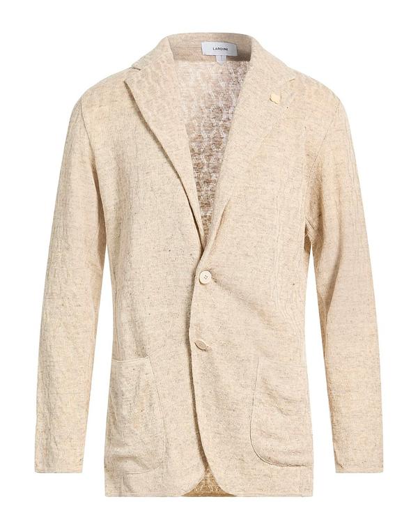 ラルディーニ メンズ アウター ジャケット・ブルゾン LARDINI テーラードジャケット Beige ベージュ｜ReVida 店