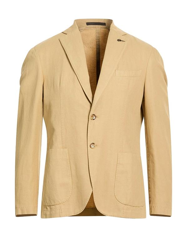 パオローニ メンズ アウター ジャケット・ブルゾン PAOLONI テーラードジャケット Beige ベージュ|ReVida 店