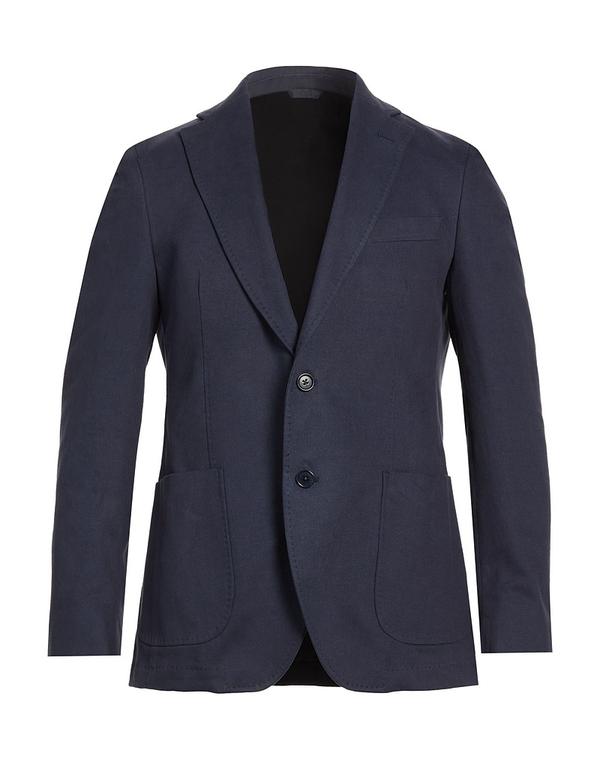 トンボリーニ メンズ アウター ジャケット・ブルゾン TOMBOLINI テーラードジャケット Midnight Blue ブルー｜ReVida 店 84,590円