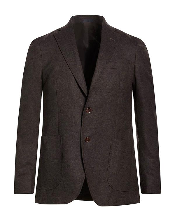 トンボリーニ メンズ アウター ジャケット・ブルゾン TOMBOLINI テーラードジャケット Dark Brown ブラウン 97,240円