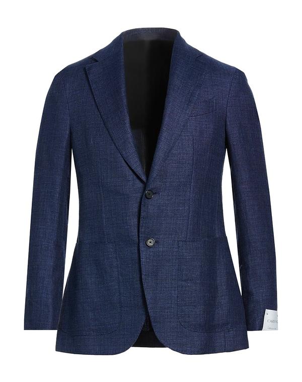 カルーゾ メンズ アウター ジャケット・ブルゾン CARUSO テーラードジャケット Navy ネイビー