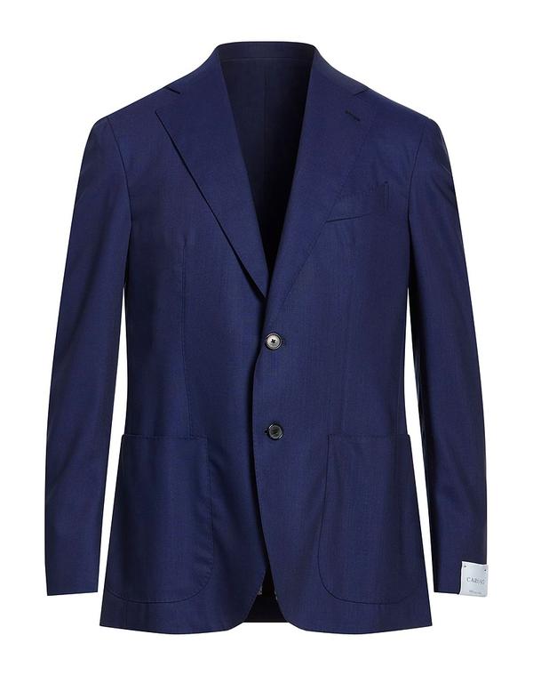カルーゾ メンズ アウター ジャケット・ブルゾン CARUSO テーラードジャケット Navy ネイビー