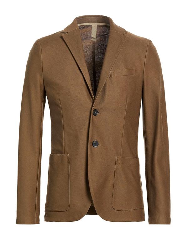 ハリス ワーフ ロンドン メンズ アウター ジャケット・ブルゾン HARRIS WHARF LONDON テーラードジャケット Brown ブラウン