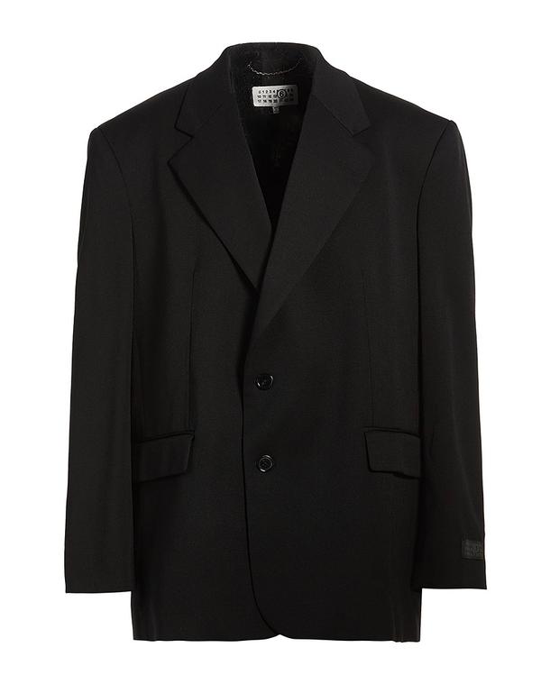 マルタンマルジェラ メンズ アウター ジャケット・ブルゾン MM6 MAISON MARGIELA テーラードジャケット Black ブラック