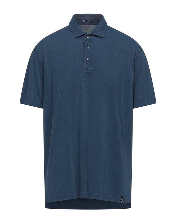 ドルモア メンズ トップス ポロシャツ DRUMOHR ポロシャツ Blue Gray グレー