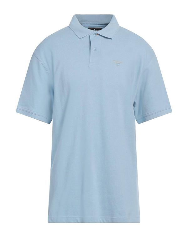 バブアー メンズ トップス スポーツシャツ BARBOUR スポーツシャツ Light Blue 青み