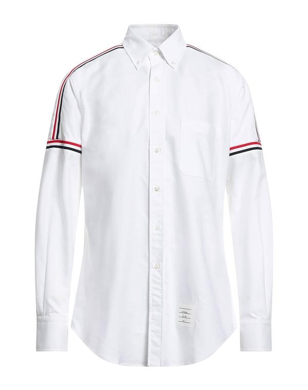 トムブラウン メンズ トップス シャツ THOM BROWNE 無地シャツ White ホワイト