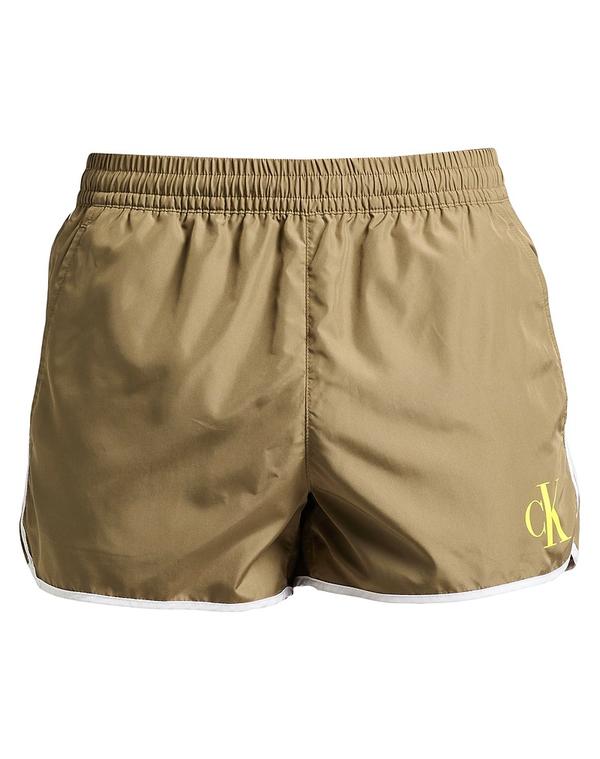 カルバンクライン メンズ 水着 ハーフパンツ・ショーツ CALVIN KLEIN 水着（ボクサーパンツ） Military Green グリーン