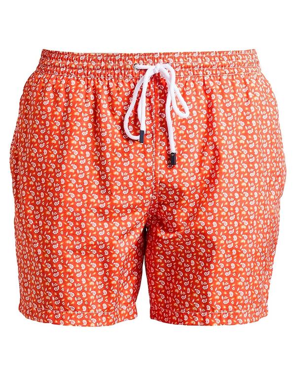 バルバナポリ メンズ 水着 ハーフパンツ・ショーツ BARBA Napoli 水着（ボクサーパンツ） Orange オレンジ