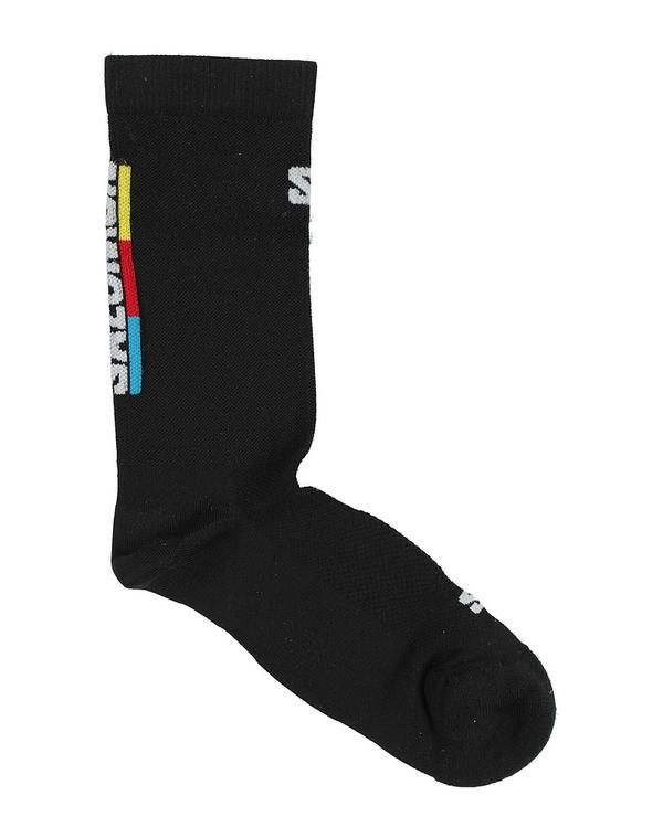 サロモン メンズ アンダーウェア 靴下 SALOMON ストッキング＆ソックス Black ブラック