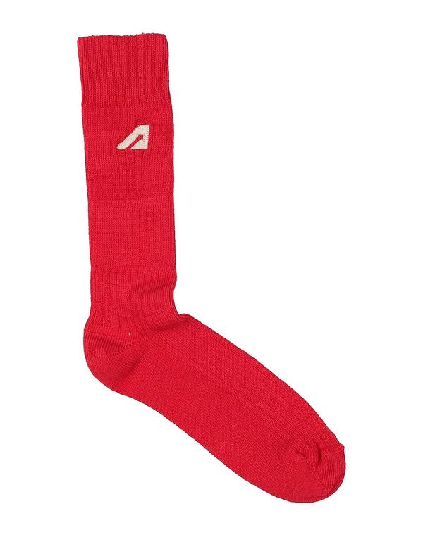 オートリ― メンズ アンダーウェア 靴下 AUTRY ストッキング＆ソックス Red レッド