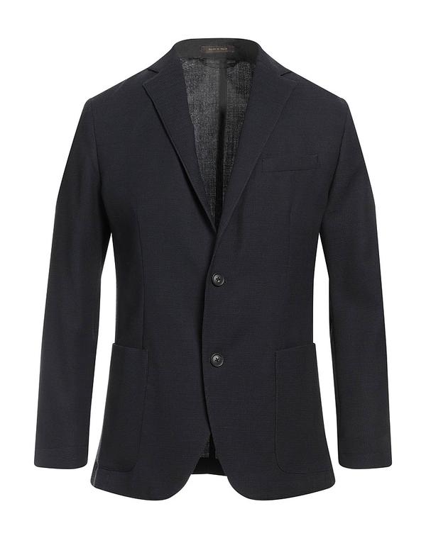 トラサルディ メンズ アウター ジャケット・ブルゾン TRUSSARDI テーラードジャケット Midnight Blue ブルー