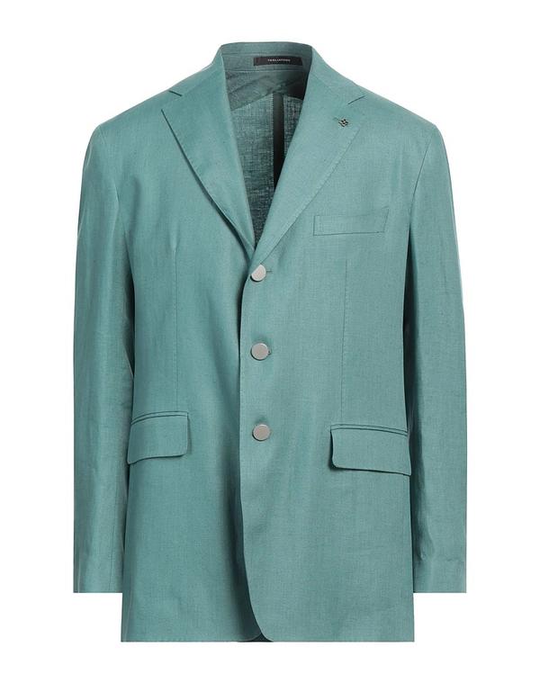 タリアトーレ メンズ アウター ジャケット・ブルゾン TAGLIATORE テーラードジャケット Emerald エメラルド