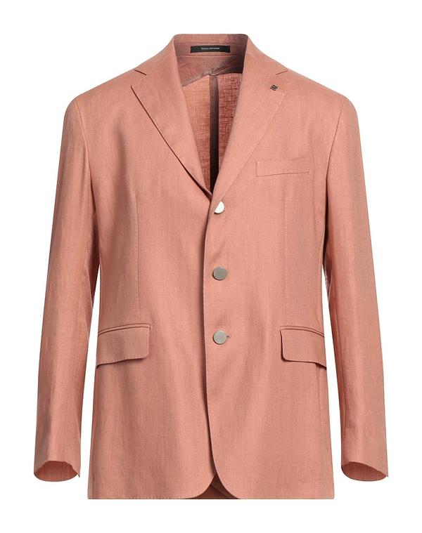 タリアトーレ メンズ アウター ジャケット・ブルゾン TAGLIATORE テーラードジャケット Pink ピンク｜ReVida 店