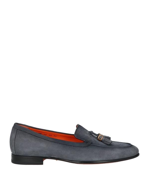サントーニ メンズ シューズ スリッポン・ローファー SANTONI モカシン Navy ネイビー 106,040円