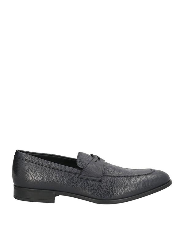 ドンカルズ メンズ シューズ スリッポン・ローファー DOUCAL\u0027S モカシン Midnight Blue 青色