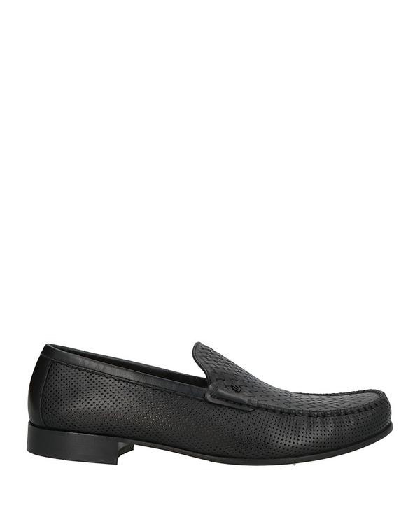ボールディーニ メンズ シューズ スリッポン・ローファー BALDININI モカシン Black 黒いこと