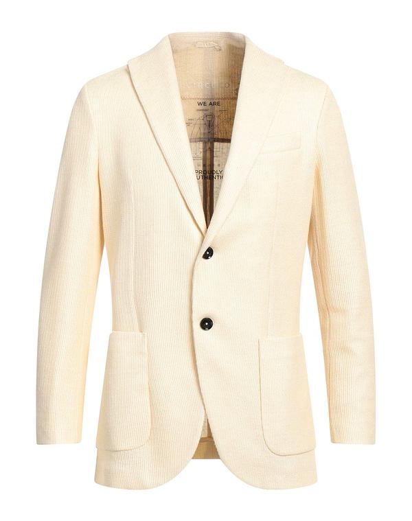 チルコロ 1901 メンズ アウター ジャケット・ブルゾン CIRCOLO 1901 テーラードジャケット Pastel Yellow イエロー 26,520円