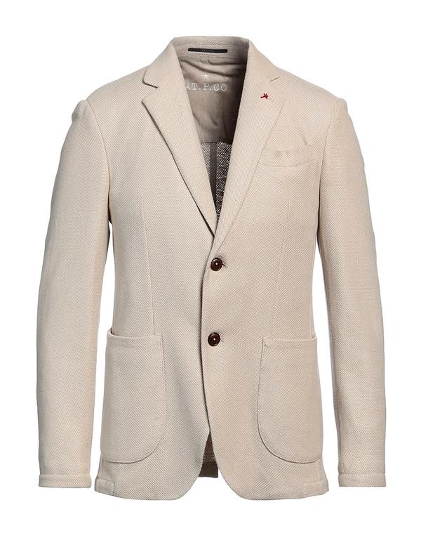 アティピコ メンズ アウター ジャケット・ブルゾン AT.P.CO テーラードジャケット Beige ベージュ